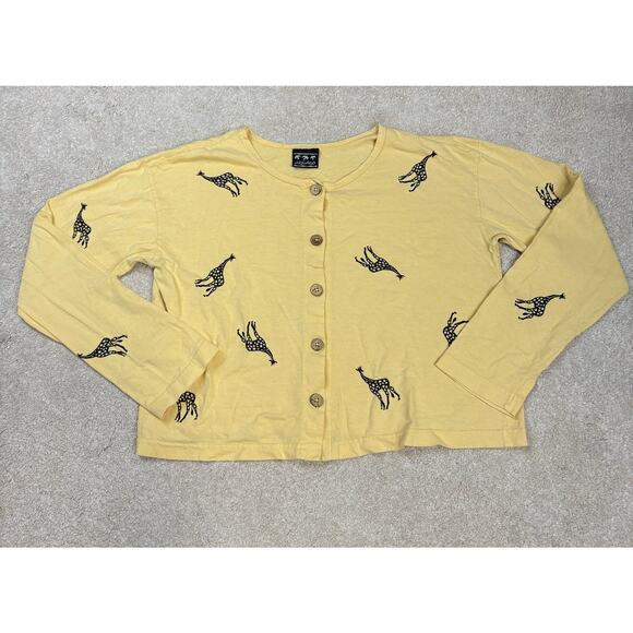 Artworks Limited Edition 2004 Giraffe Button Down Lightweight Cardigan OS - Picture 2 of 6